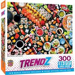 Trendz - Sushi Surprise 300 Piece EZ Grip Jigsaw Puzzle (ONLINE ORDER ONLY)