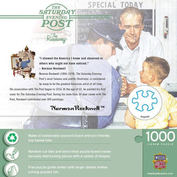 Saturday Evening Post - The Runaway 1000 Piece Jigsaw Puzzle (ONLINE ORDER ONLY)