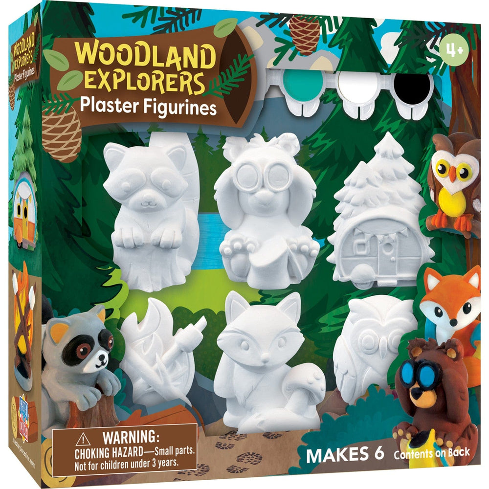 Woodland Explorers - Plaster Figurine Paint Set (ONLINE ORDER ONLY)