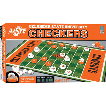 Oklahoma State Cowboys Checkers Board Game (ONLINE ORDER ONLY)