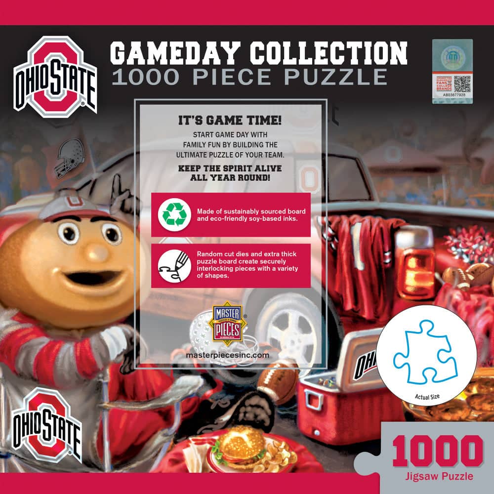 Ohio State Buckeyes - Gameday 1000 Piece Jigsaw Puzzle
