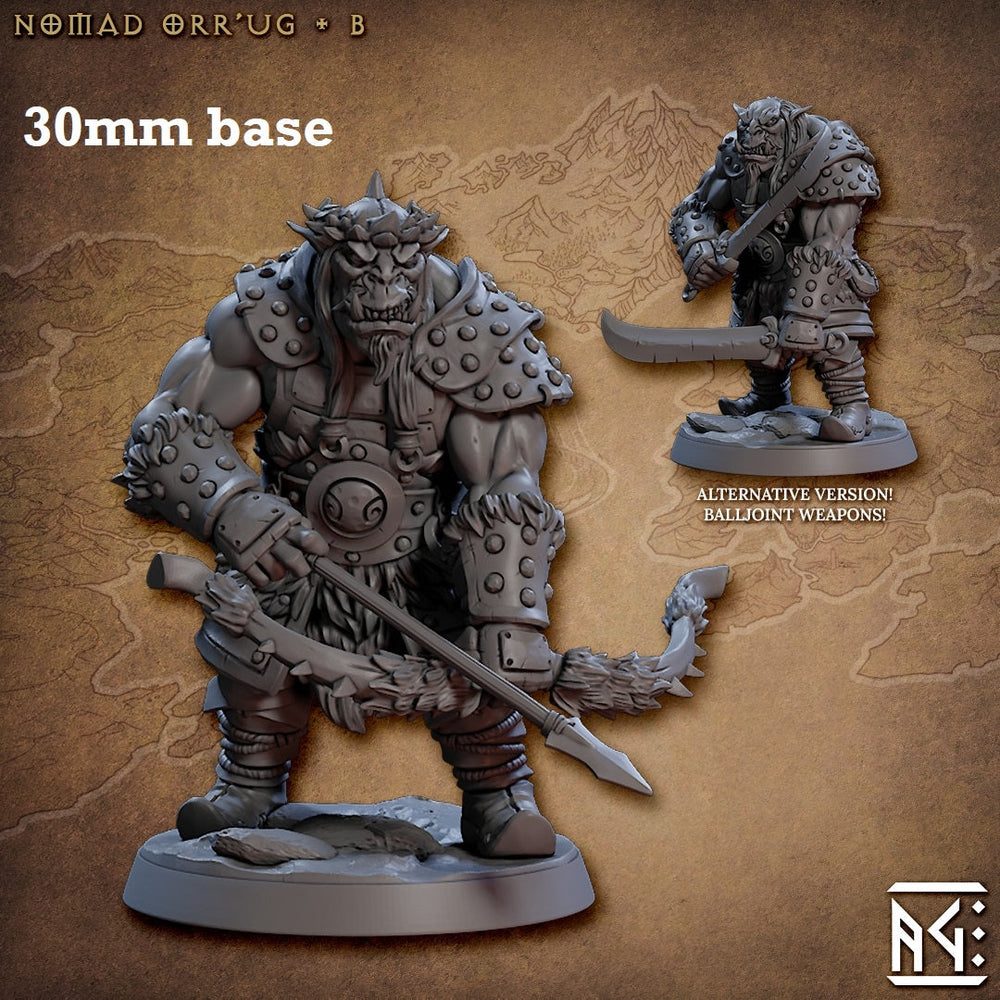 Nomad Orr'ug: Sculpt B (Male Orc Ranger) (ONLINE ORDER ONLY)