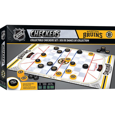 Boston Bruins Checkers Board Game (ONLINE ORDER ONLY)