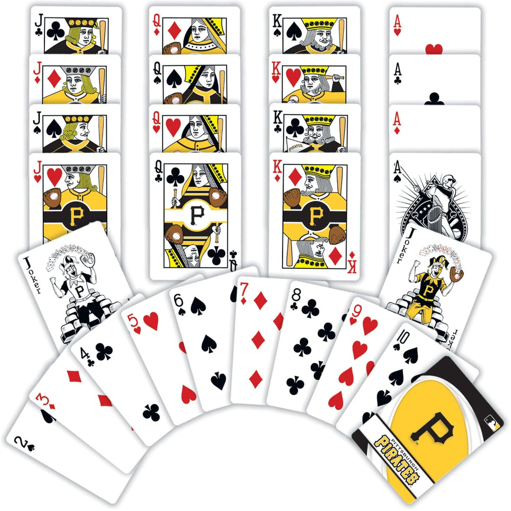 Pittsburgh Pirates Playing Cards - 54 Card Deck (ONLINE ORDER ONLY)