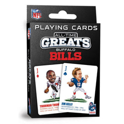 Buffalo Bills All-Time Greats Playing Cards - 54 Card Deck (ONLINE ORDER ONLY)