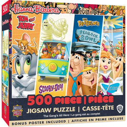 Cartoons - Hanna-Barbera Classics 500 Piece Puzzle (ONLINE ORDER ONLY)