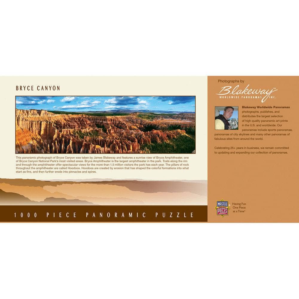 Bryce Canyon, Utah 1000 Piece Panoramic Jigsaw Puzzle (ONLINE ORDER ONLY)