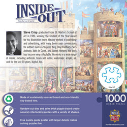 Inside Out - Medieval Castle 1000 Piece Jigsaw Puzzle (ONLINE ORDER ONLY)