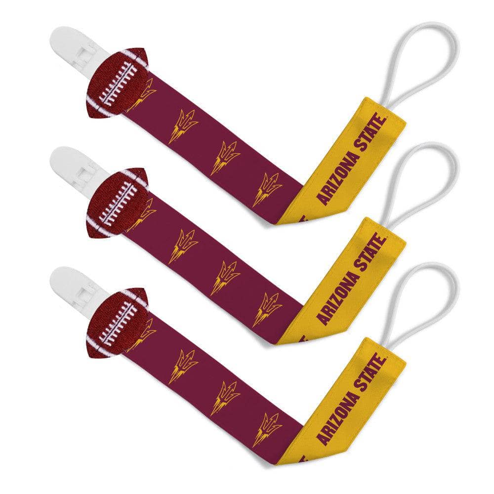 Arizona State Sun Devils - Pacifier Clip 3-Pack (ONLINE ORDER ONLY)