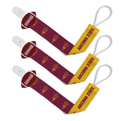 Arizona State Sun Devils - Pacifier Clip 3-Pack (ONLINE ORDER ONLY)