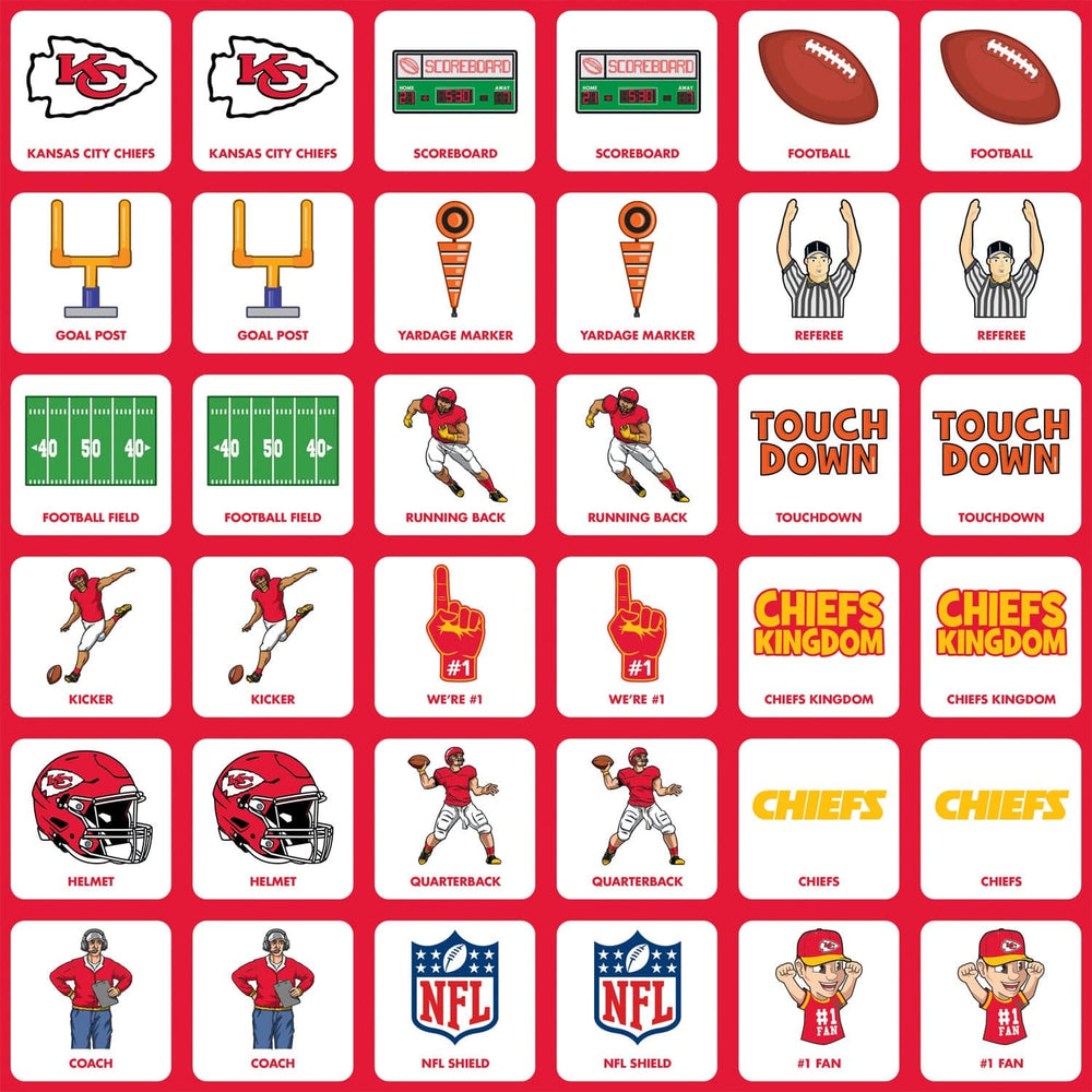 Kansas City Chiefs Matching Game (ONLINE ORDER ONLY)