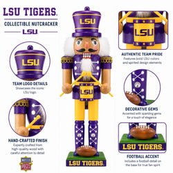 LSU Tigers - Collectible Nutcracker