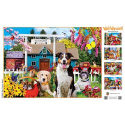 Wild & Whimsical - Dog's Country Restort 1000 Piece Jigsaw Puzzle (ONLINE ORDER ONLY)