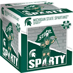 Michigan State Spartans - NCAA Mascot 100 Piece Jigsaw Puzzle (ONLINE ORDER ONLY)