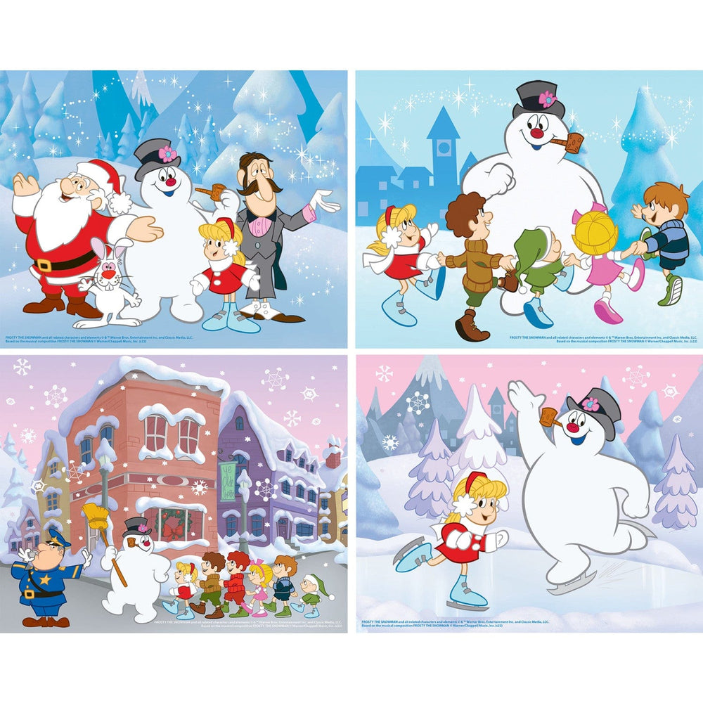Frosty the Snowman 4-Pack 100 Piece Jigsaw Puzzles (ONLINE ORDER ONLY)