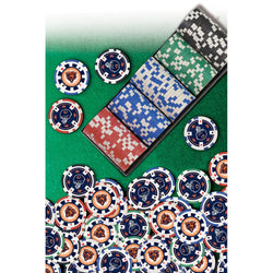 Chicago Bears 100 Piece Poker Chips (ONLINE ORDER ONLY)