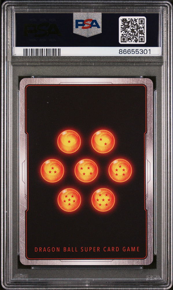 2022 DRAGON BALL SUPER CARD GAME MYTHIC BOOSTER SS2 TRUNKS/HRC.PRSCT. #P-219 - PSA GEM MT 10 (Online Order Only)