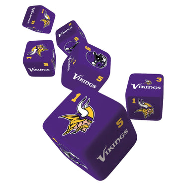 Minnesota Vikings Dice Set - 19mm (ONLINE ORDER ONLY)