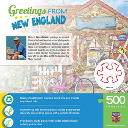 Greetings From New England - 500 Piece Jigsaw Puzzle (ONLINE ORDER ONLY)