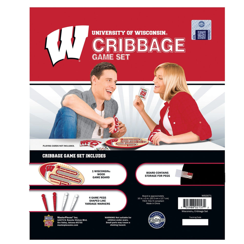 Wisconsin Badgers Cribbage