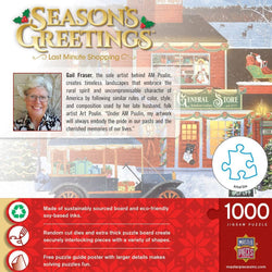 Season's Greetings - Last Minute Shopping 1000 Piece Jigsaw Puzzle (ONLINE ORDER ONLY)