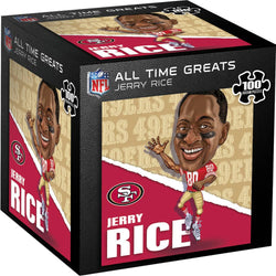 San Francisco 49ers All-Time Greats - Jerry Rice 100 Piece Jigsaw Puzzle
