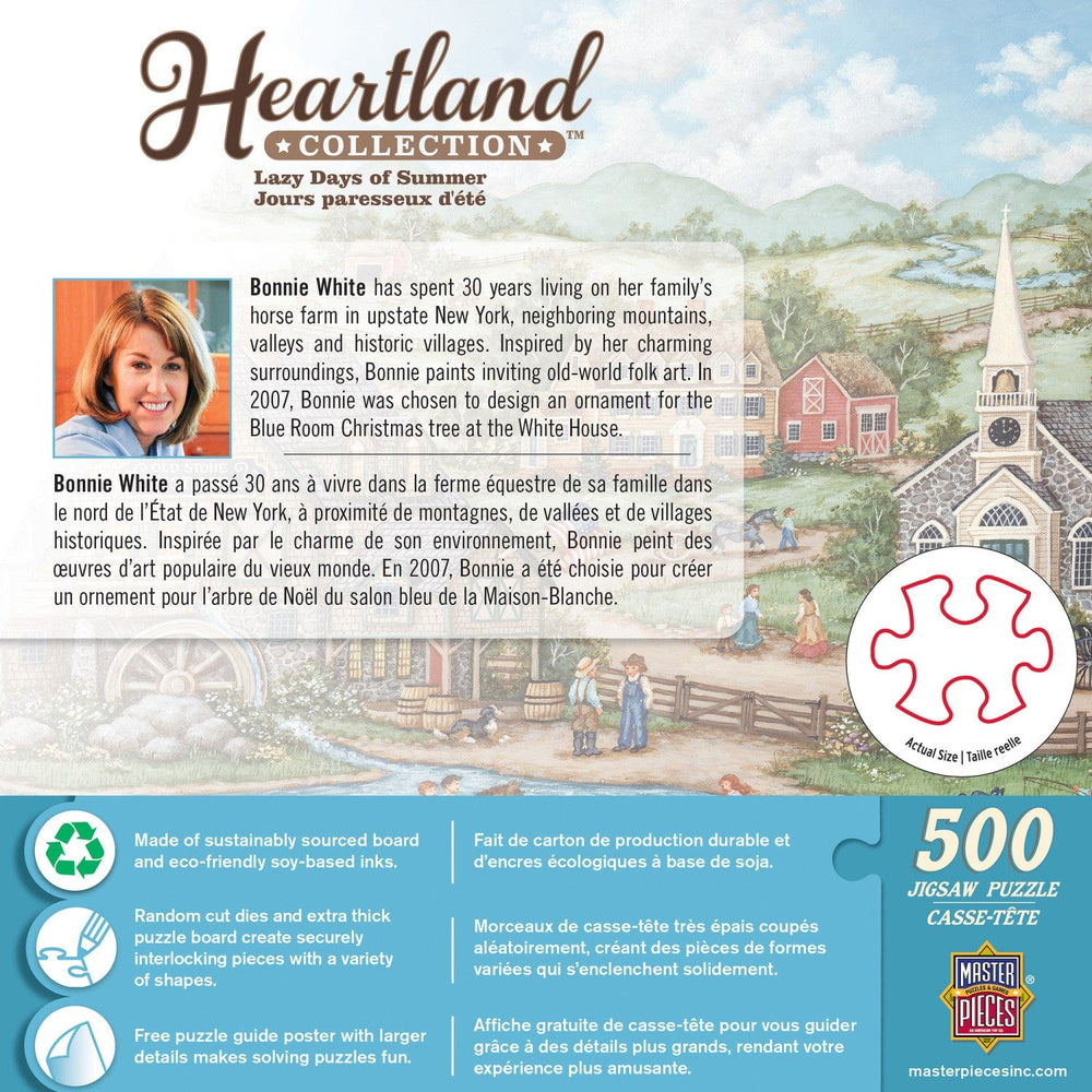 Heartland - Lazy Days of Summer 500 Piece Jigsaw Puzzle (ONLINE ORDER ONLY)