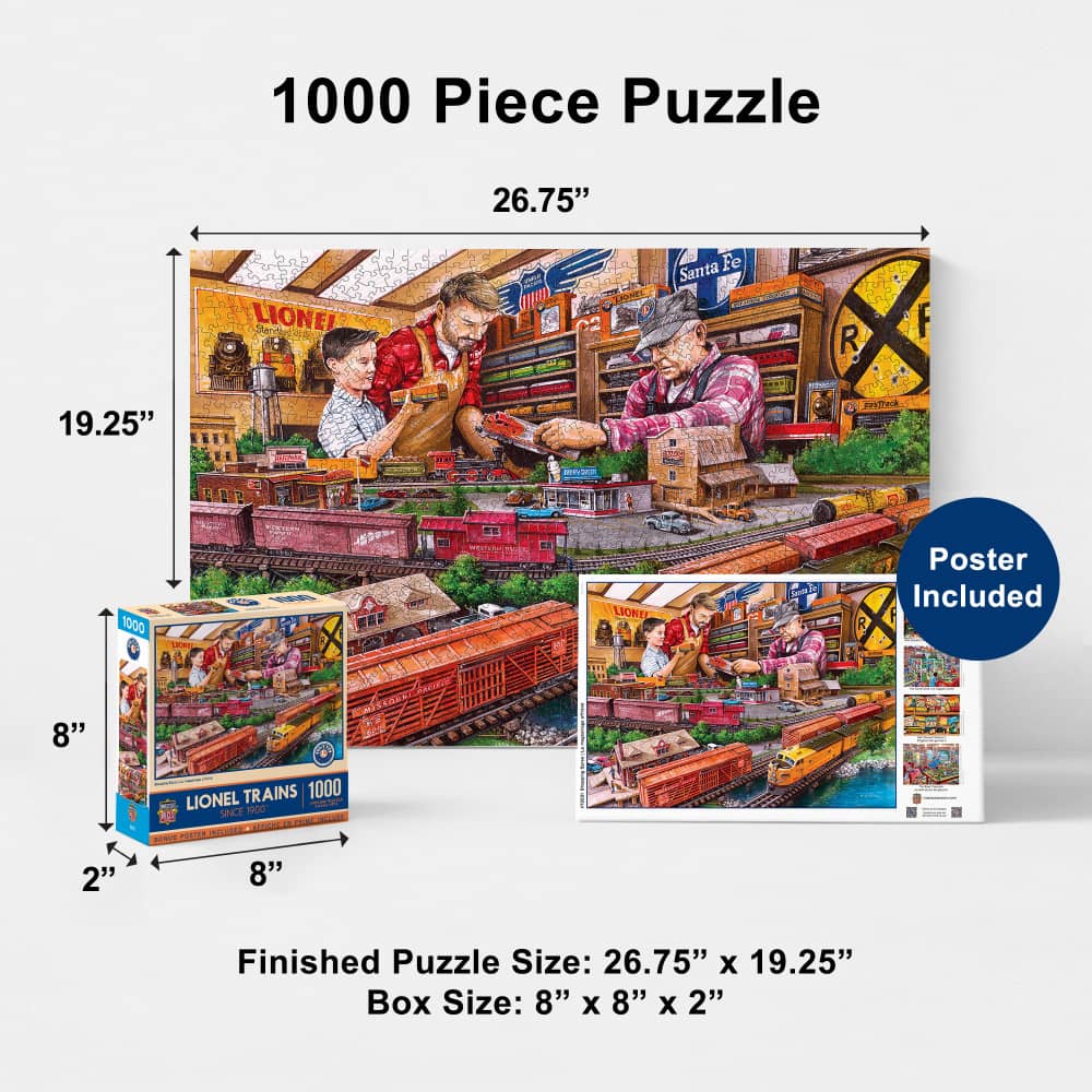 Lionel Trains - Shopping Spree 1000 Piece Jigsaw Puzzle