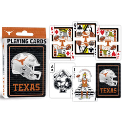 Texas Longhorns Neon-Styled Playing Cards - 54 Card Deck (ONLINE ORDER ONLY)