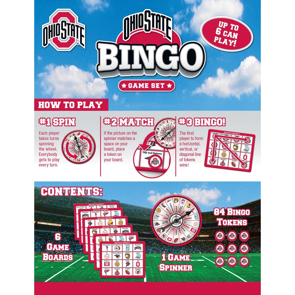 Ohio State Buckeyes Bingo Game (ONLINE ORDER ONLY)