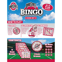 Ohio State Buckeyes Bingo Game (ONLINE ORDER ONLY)