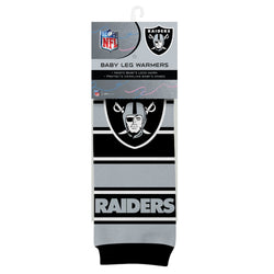 Las Vegas Raiders Baby Leg Warmers (ONLINE ORDER ONLY)