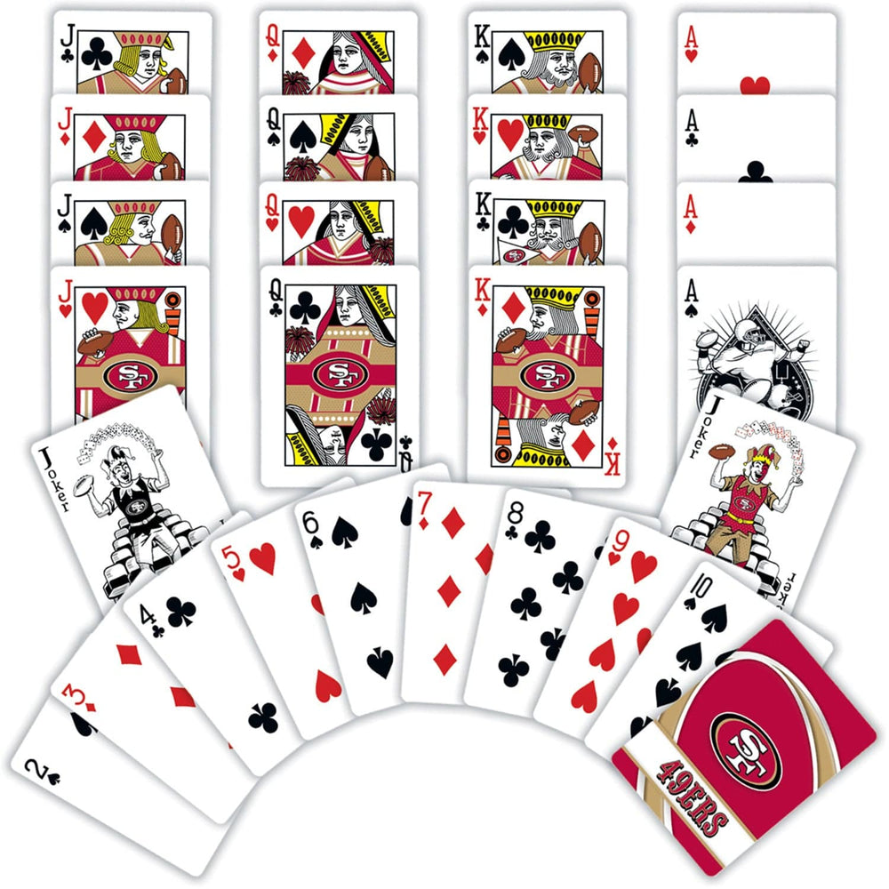 San Francisco 49ers Playing Cards - 54 Card Deck (ONLINE ORDER ONLY)