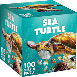 Sea Turtle 100 Piece Shaped Jigsaw Puzzle (ONLINE ORDER ONLY)