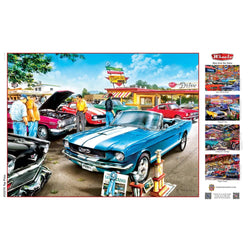 Wheels - Top Prize 750 Piece Jigsaw Puzzle