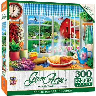 Green Acres - Fresh Pie Tonight 300 Piece EZ Grip Jigsaw Puzzle (ONLINE ORDER ONLY)