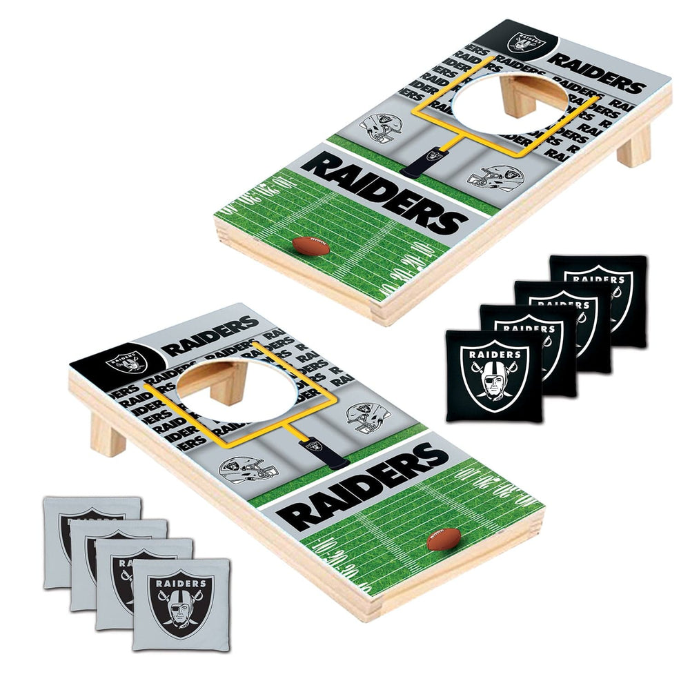 Las Vegas Raiders - NFL Tabletop Cornhole (ONLINE ORDER ONLY)