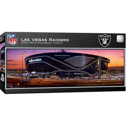 Las Vegas Raiders - Stadium View 1000 Piece Panoramic Jigsaw Puzzle (ONLINE ORDER ONLY)