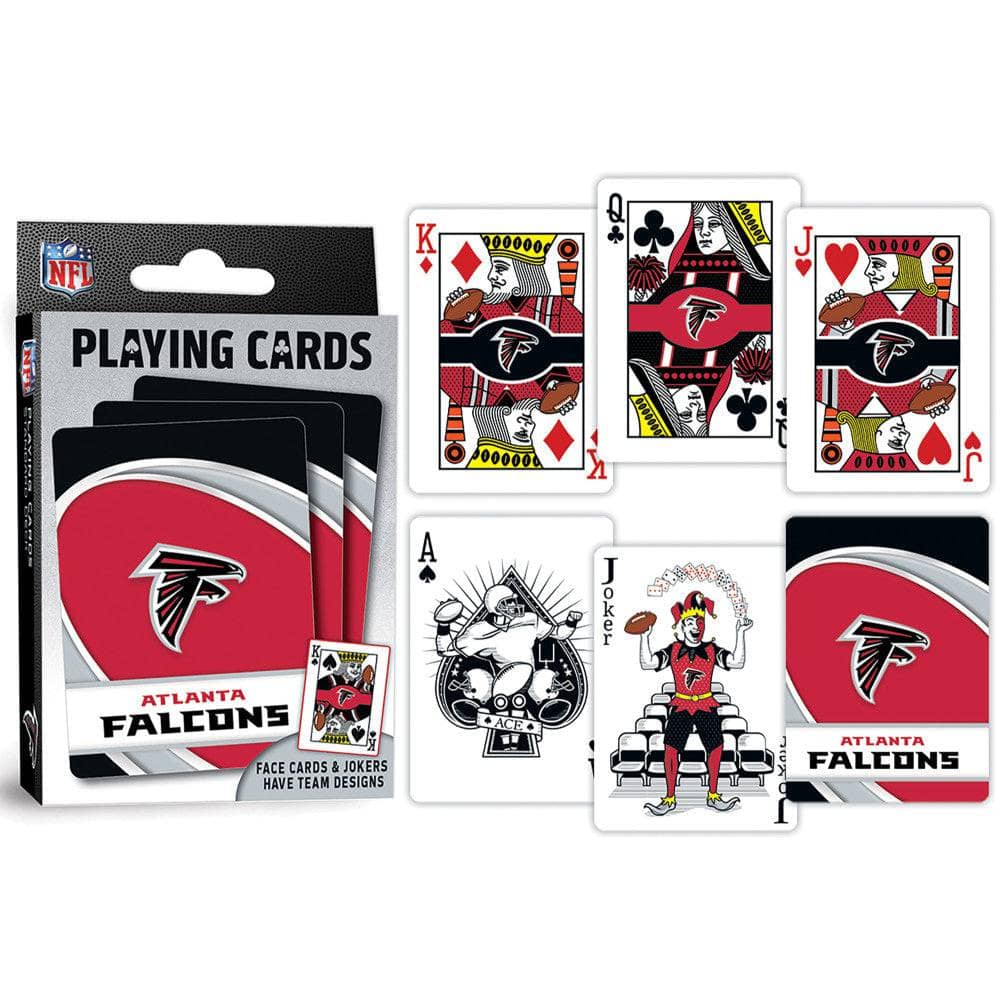 Atlanta Falcons Playing Cards - 54 Card Deck (ONLINE ORDER ONLY)