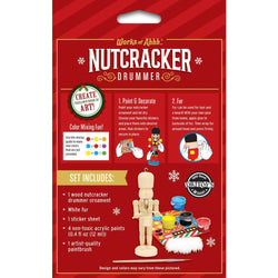 Nutcracker Drummer Ornament Wood Paint Kit (ONLINE ORDER ONLY)