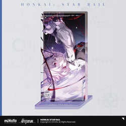 Honkai: Star Rail Light Cone Series Glitter Quicksand Acrylic Block Ornaments