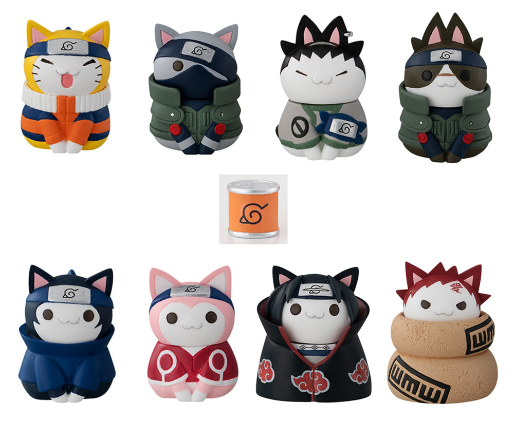 Megahouse: Naruto - Naruto-Nyaruto! Cats Of Konoha Village with Premium Can Mascot (ONLINE ORDER ONLY)