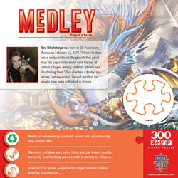 Medley - Dragon's Horde 300 Piece EZ Grip Jigsaw Puzzle (ONLINE ORDER ONLY)