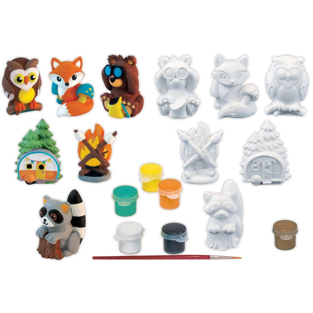 Woodland Explorers - Plaster Figurine Paint Set (ONLINE ORDER ONLY)