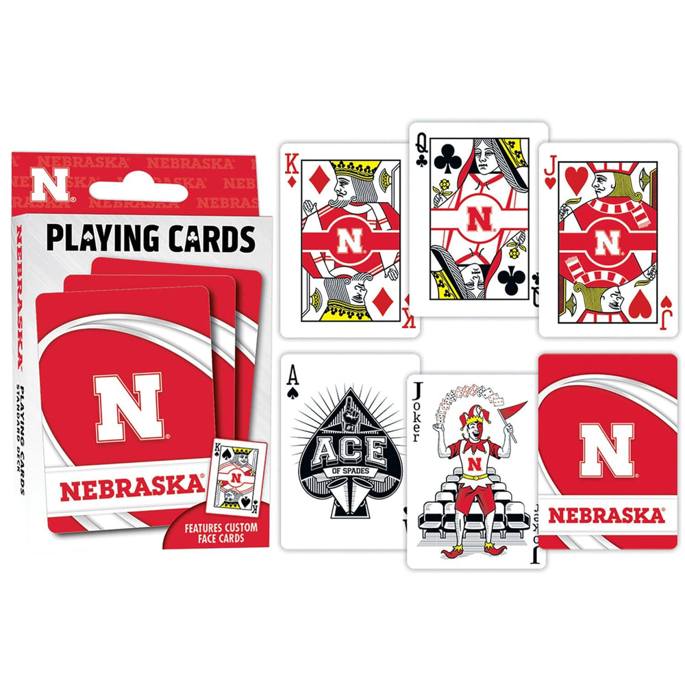 Nebraska Cornhuskers Playing Cards - 54 Card Deck (ONLINE ORDER ONLY)