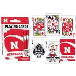 Nebraska Cornhuskers Playing Cards - 54 Card Deck (ONLINE ORDER ONLY)