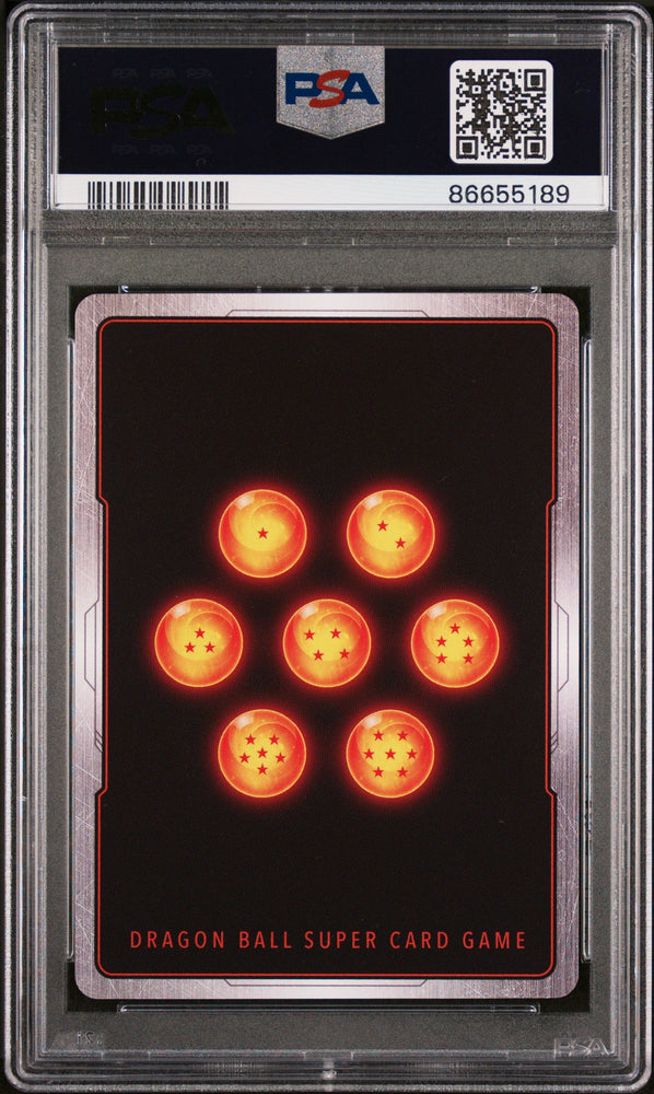 2021 DRAGON BALL SUPER CROSS SPIRITS SSG GOKU, LGNDRY SPRT #P-312 - PSA 10 (Online Order Only)