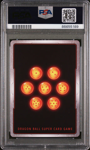 2021 DRAGON BALL SUPER CROSS SPIRITS SSG GOKU, LGNDRY SPRT #P-312 - PSA 10 (Online Order Only)