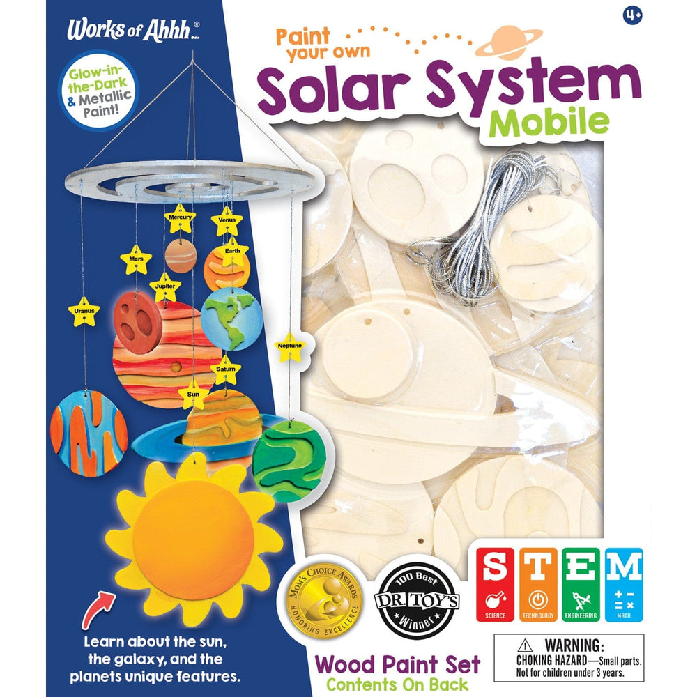 Solar System Mobile Wood Craft & Paint Kit (ONLINE ORDER ONLY)