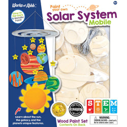 Solar System Mobile Wood Craft & Paint Kit (ONLINE ORDER ONLY)